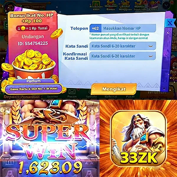 33ZK Bonus Member Baru 100%